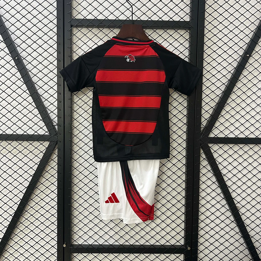 2025/2026 Flamengo Home Jersey 1:1 Thai Quality Kids Size - Image 2