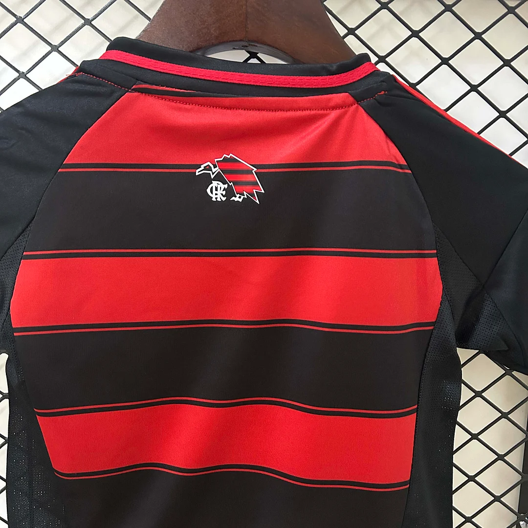 2025/2026 Flamengo Home Jersey 1:1 Thai Quality Kids Size - Image 4