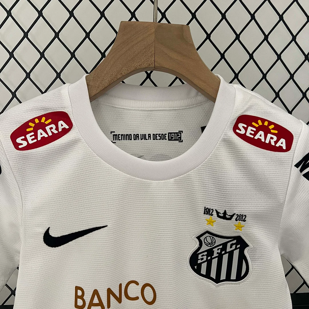 2012 Retro Santos Home Football Shirt 1:1 Thai Quality Kids Size - Image 4