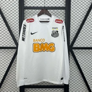 2012 Retro Long Sleeve Santos Home Football Shirt 1:1 Thai Quality