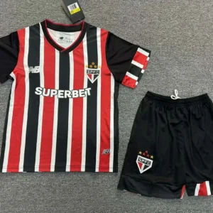 2024/2025 S?o Paulo Away Jersey 1:1 Thai Quality Kids Size