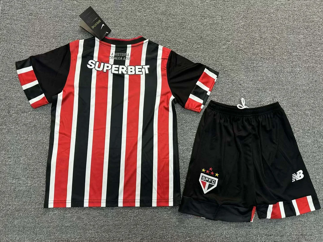 2024/2025 S?o Paulo Away Jersey 1:1 Thai Quality Kids Size - Image 2