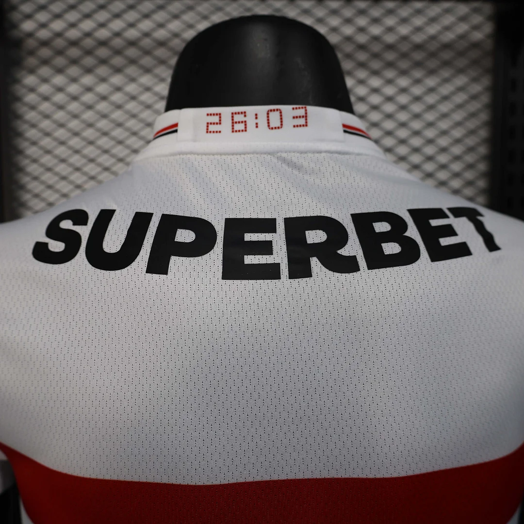 2025/2026 Player Version S?o Paulo Home Jersey 1:1 Thai Quality - Image 10