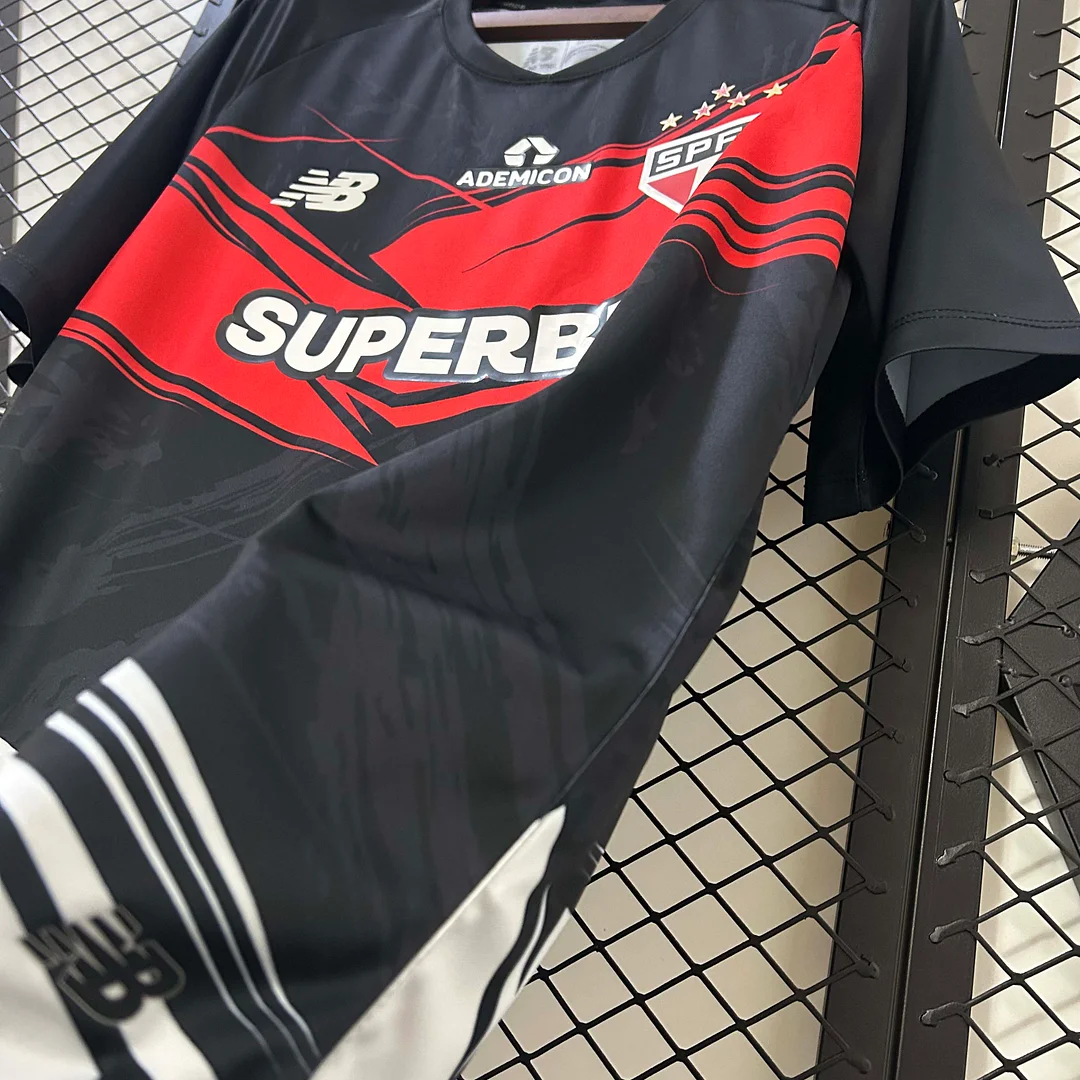 2025/2026 S?o Paulo Goalkeeper Black Jersey 1:1 Thai Quality - Image 8