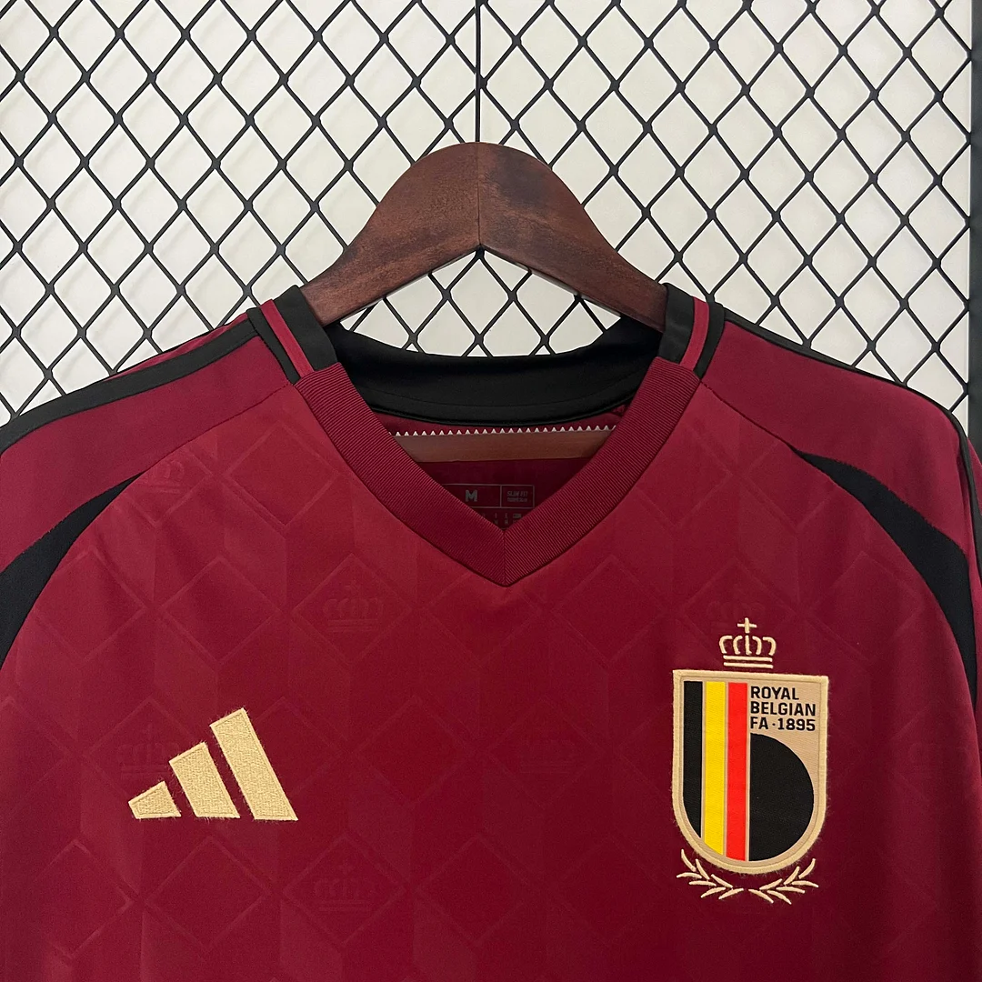 2024 Belgium National Team Home Football Shirt 1:1 Thai Quality - Image 3