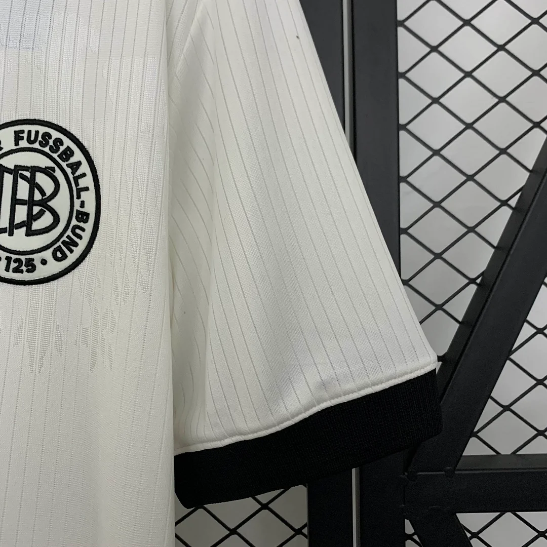 2025 Germany 125th Anniversary Edition Home White Football Shirt 1:1 Thai Quality - Image 7
