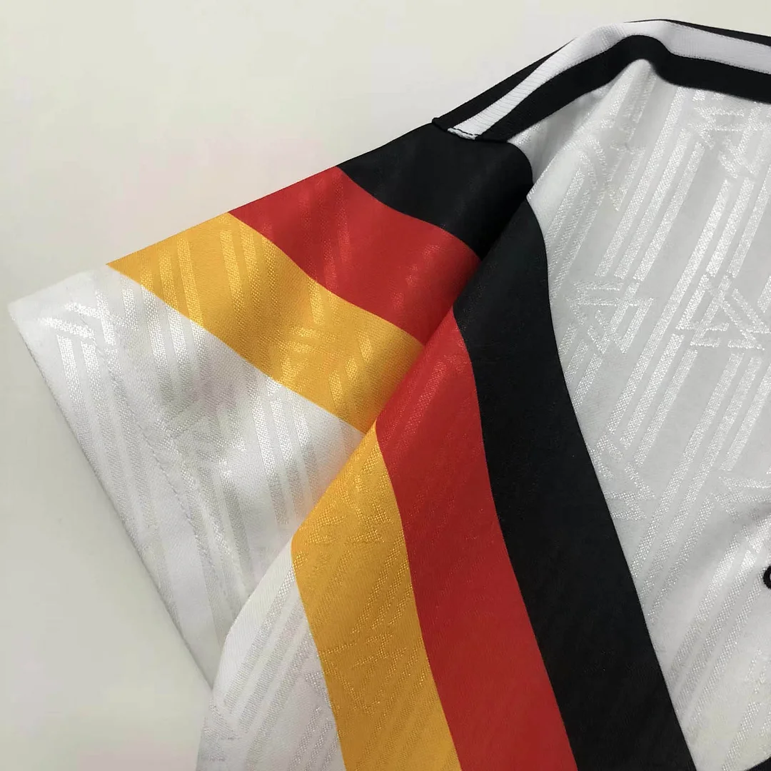 1990 Retro Soccer Jersey Germany Home - Image 9