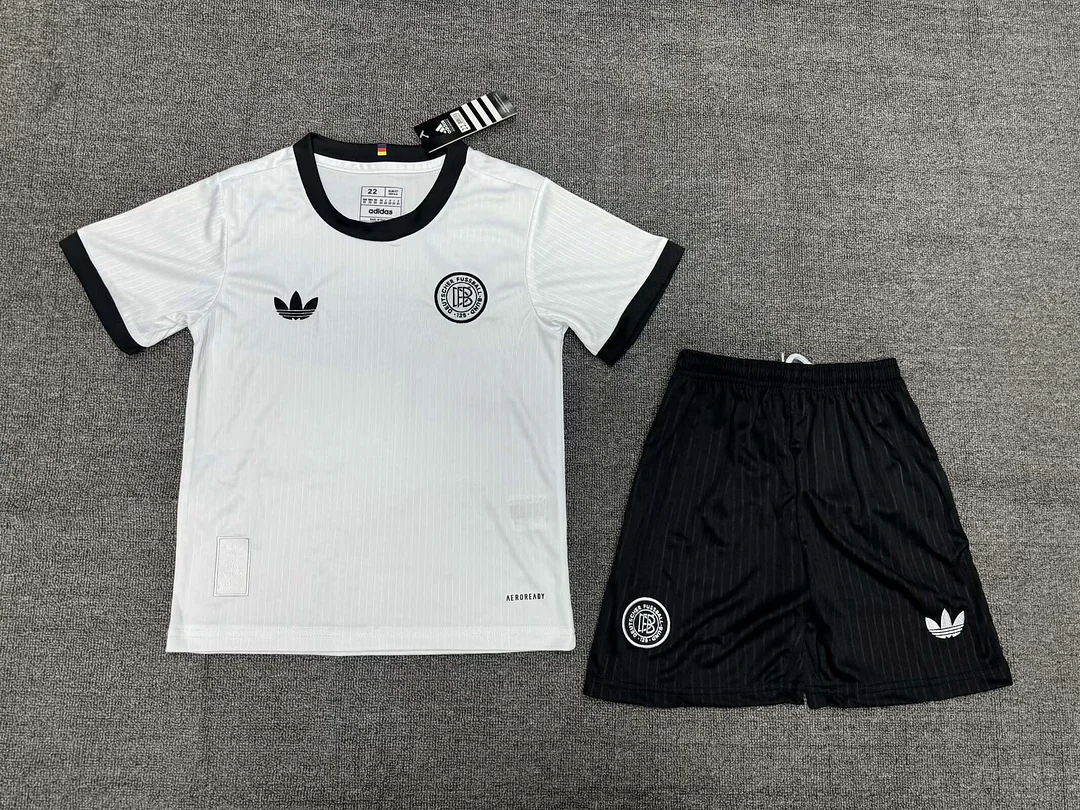 2025 Germany 125th Anniversary Edition White Football Shirt 1:1 Thai Quality Kids Size