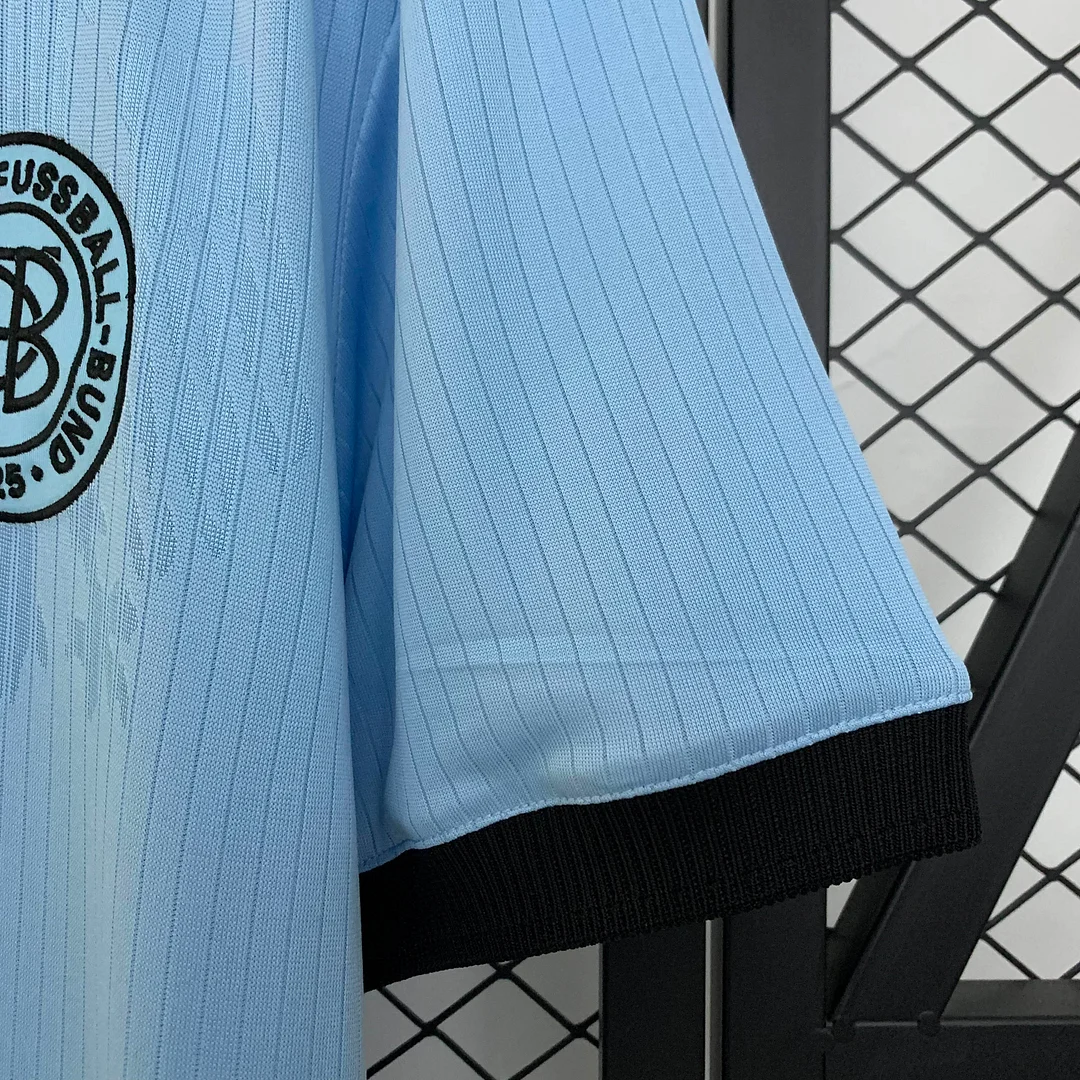 2025 Germany 125th Anniversary Edition Goalkeeper Light Blue Football Shirt 1:1 Thai Quality - Image 7