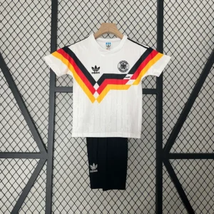 1990 Retro Germany Home Football Shirt 1:1 Thai Quality Kids Size