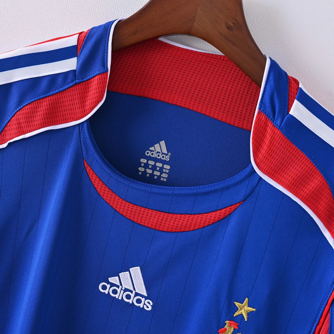2006 Retro France Home Football Shirt 1:1 Thai Quality - Image 3