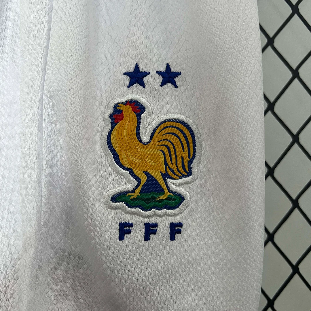 2024 France Home Football Shirt 1:1 Thai Quality Kids Size - Image 9