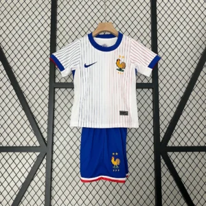 2024 France Away Football Shirt 1:1 Thai Quality Kids Size