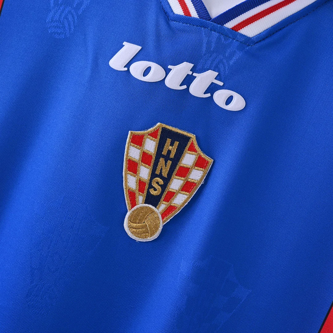 1998 Retro Croatia National Team Away Football Shirt 1:1 Thai Quality - Image 4