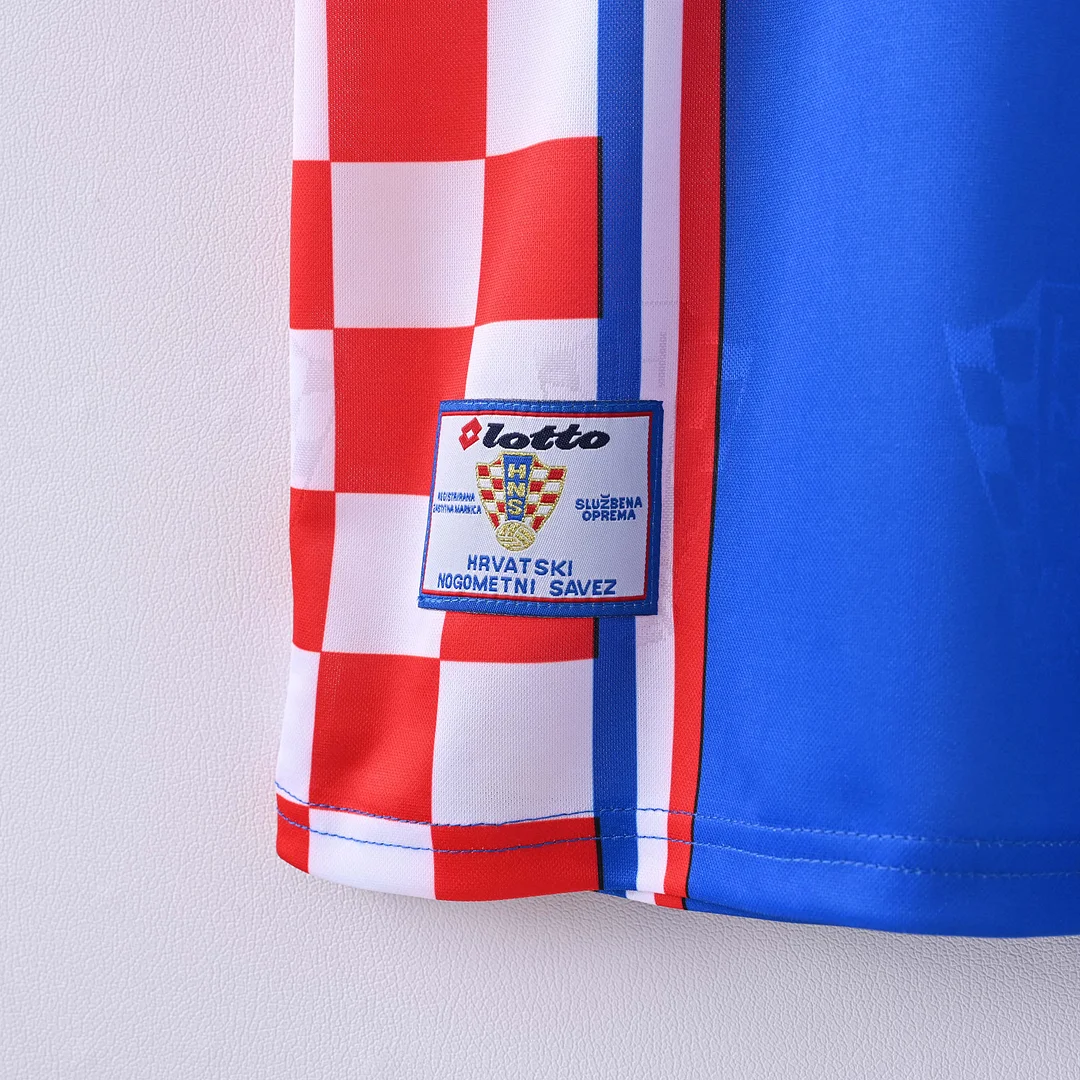 1998 Retro Croatia National Team Away Football Shirt 1:1 Thai Quality - Image 7
