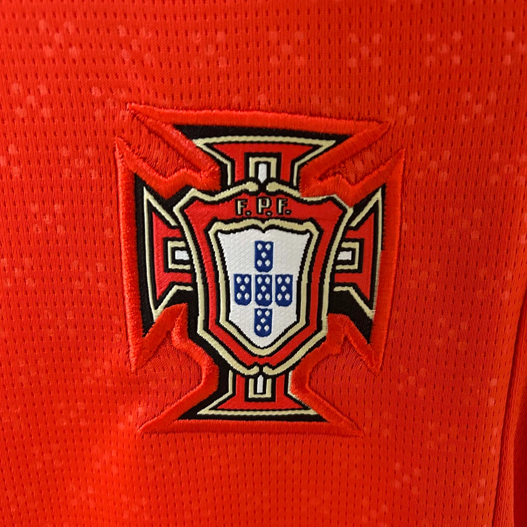 2025 Portugal Home Football Shirt 1:1 Thai Quality Kids Size - Image 5