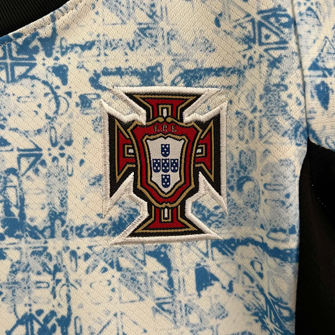 2024 Portugal Away Football Shirt 1:1 Thai Quality Kids Size - Image 6