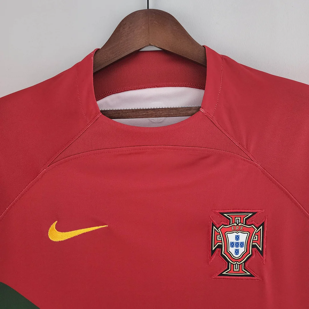 2022 FIFA World Cup Portugal Home Football Shirt - Image 3