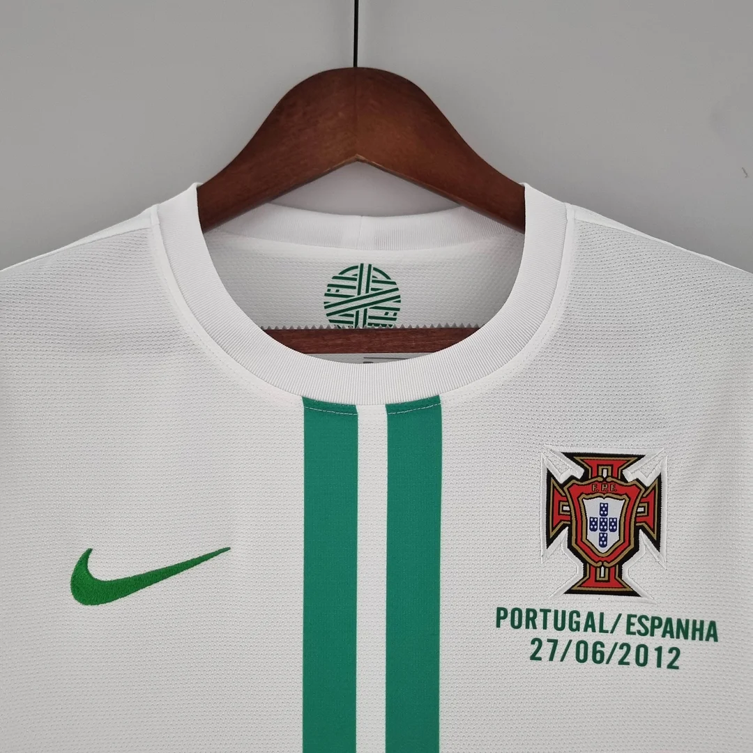 2012 Retro Long Sleeve Portugal Away Football Shirt - Image 3