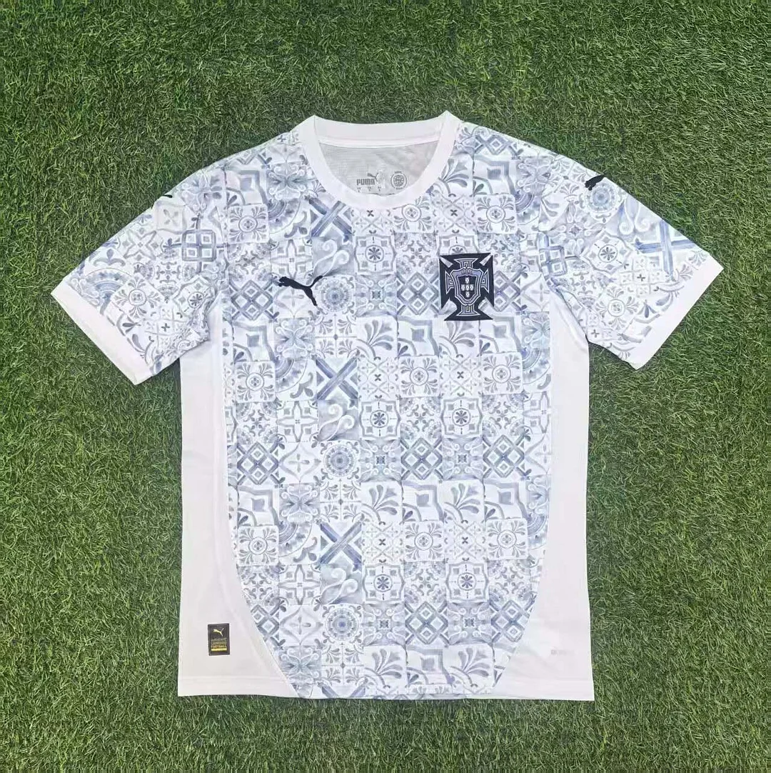 2025 Portugal Special Edition White Football Shirt 1:1 Thai Quality
