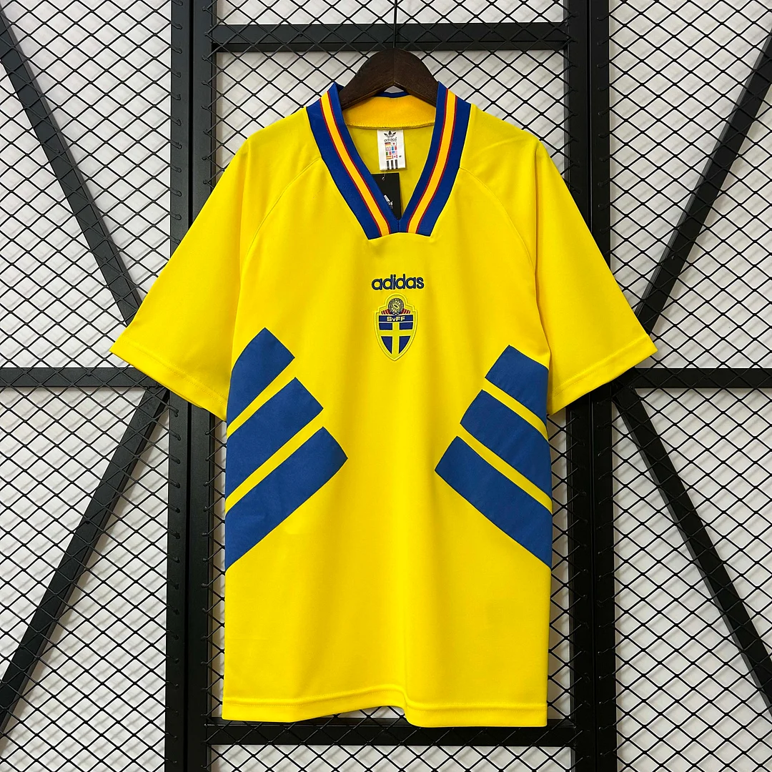 1994 Retro Sweden Home Football Shirt 1:1 Thai Quality