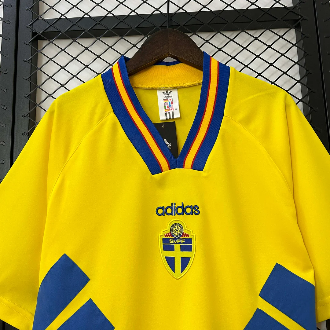 1994 Retro Sweden Home Football Shirt 1:1 Thai Quality - Image 3