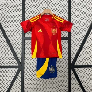 2024 Spain Home Football Shirt 1:1 Thai Quality Kids Size
