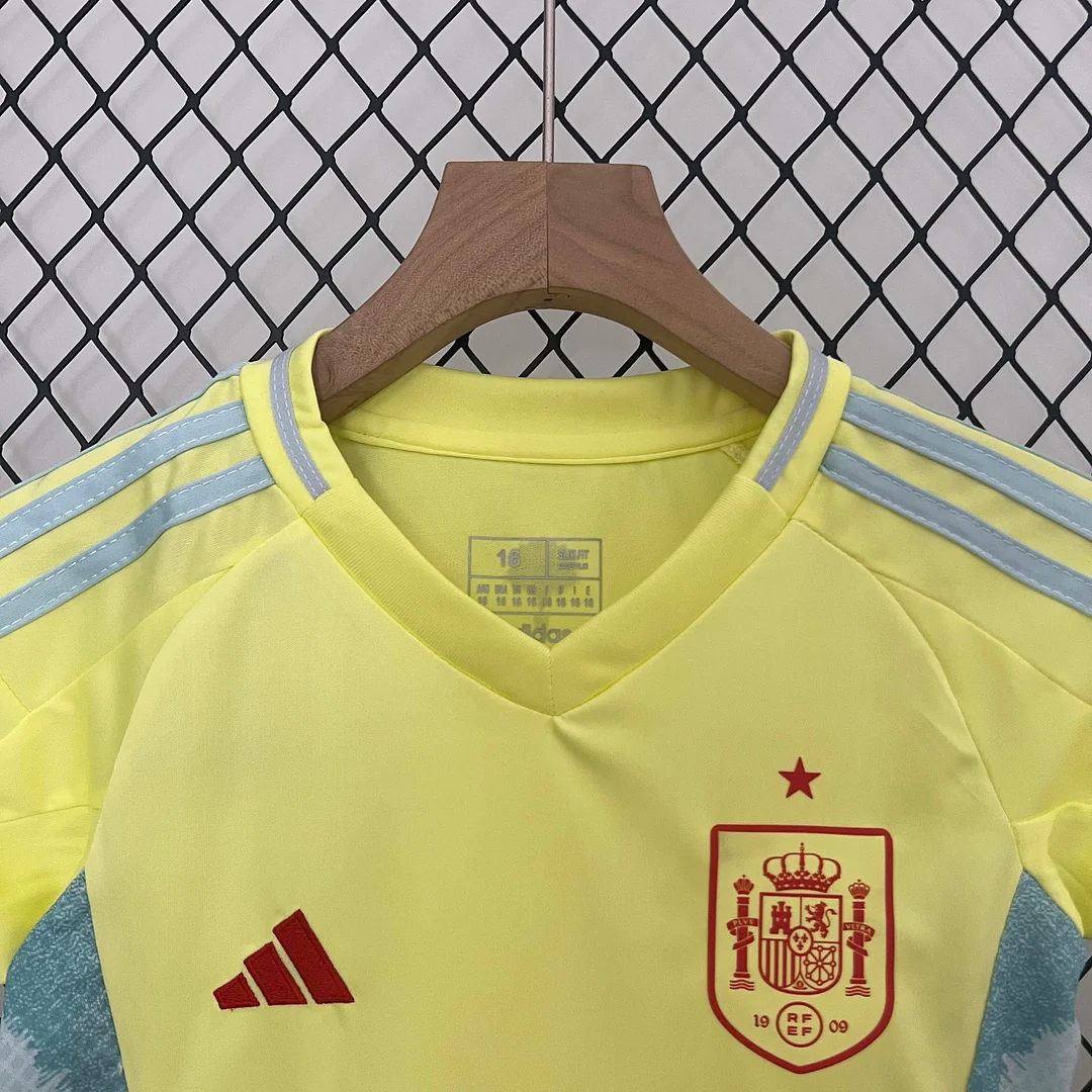 2024 Spain Away Football Shirt 1:1 Thai Quality Kids Size - Image 3