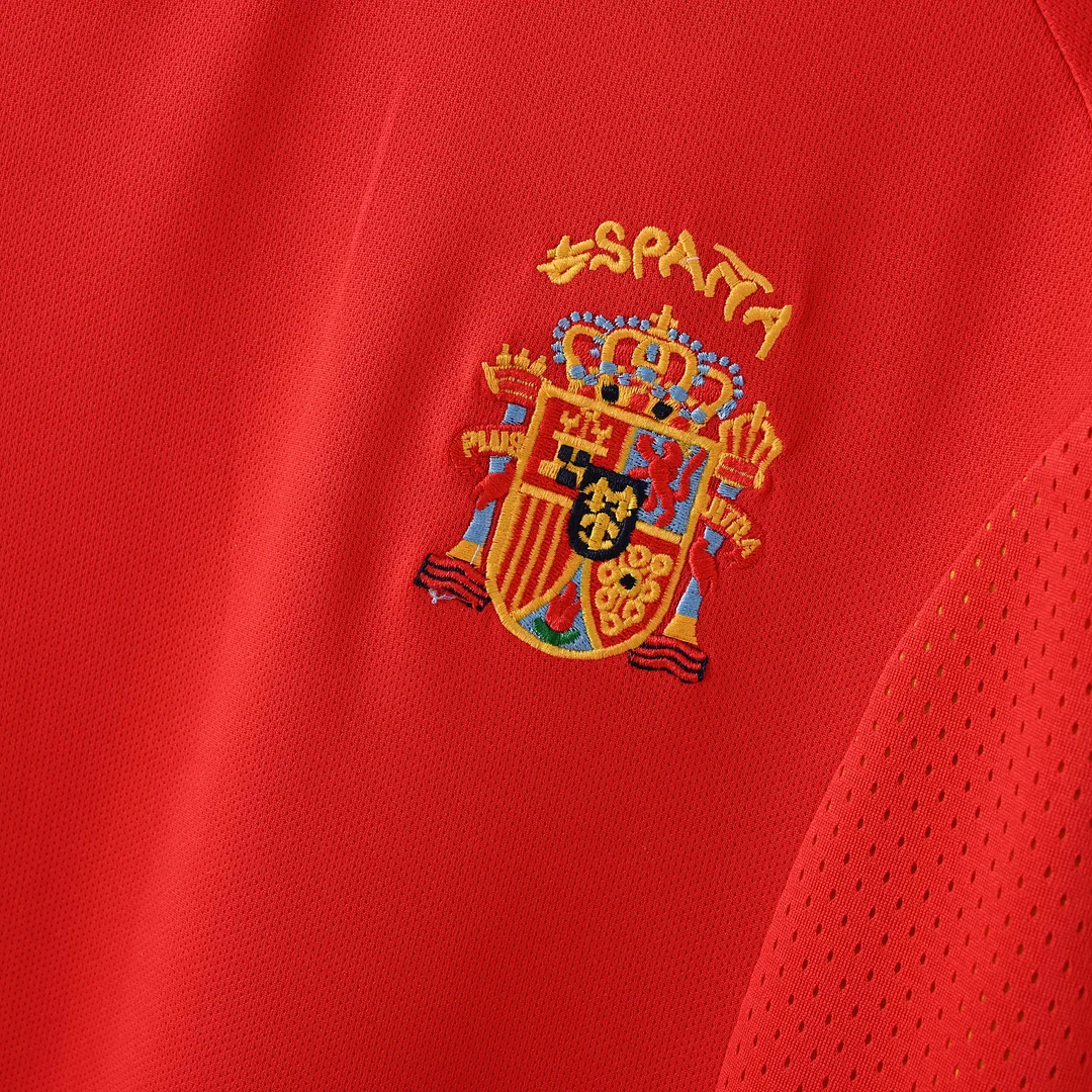 2002 Retro Spain Home Football Shirt 1:1 Thai Quality - Image 7