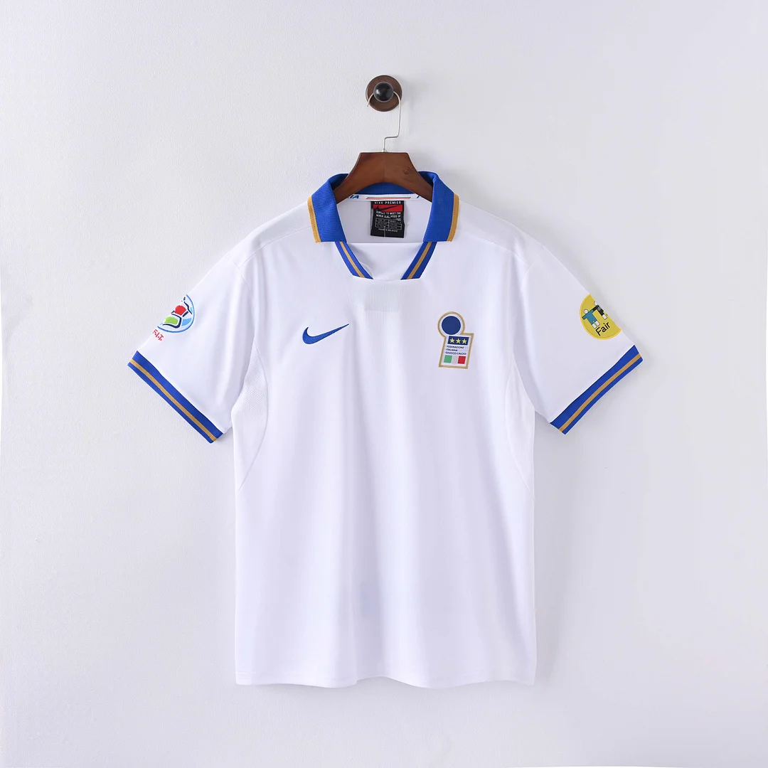 1996 Retro Italy Away Football Shirt 1:1 Thai Quality