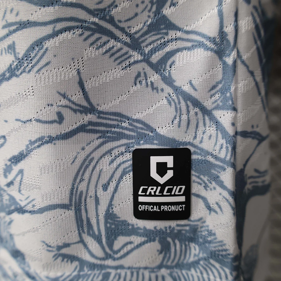 2025 Player Version Italy Training Wear Grey Football Shirt 1:1 Thai Quality - Image 8