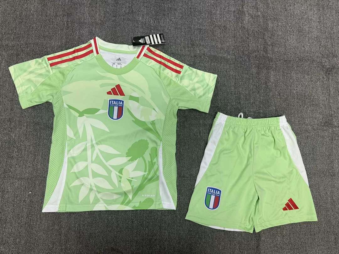 2025 Italy National Team Away Football Shirt 1:1 Thai Quality Kids Size