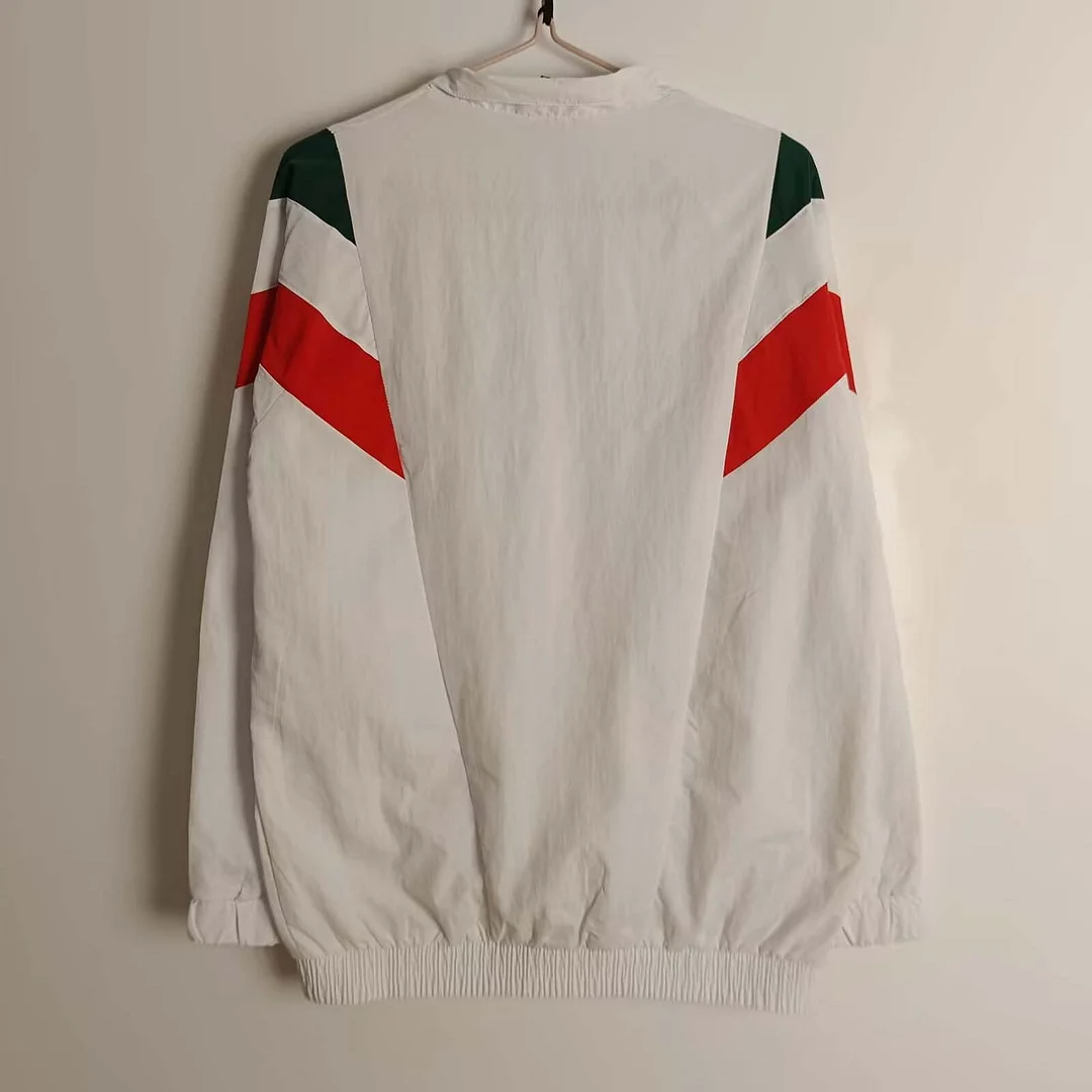 2025 Italy Windbreaker Dark White Football Shirt 1:1 Thai Quality - Image 2