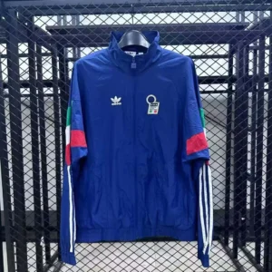2025 Italy Windbreaker blue Football Shirt 1:1 Thai Quality