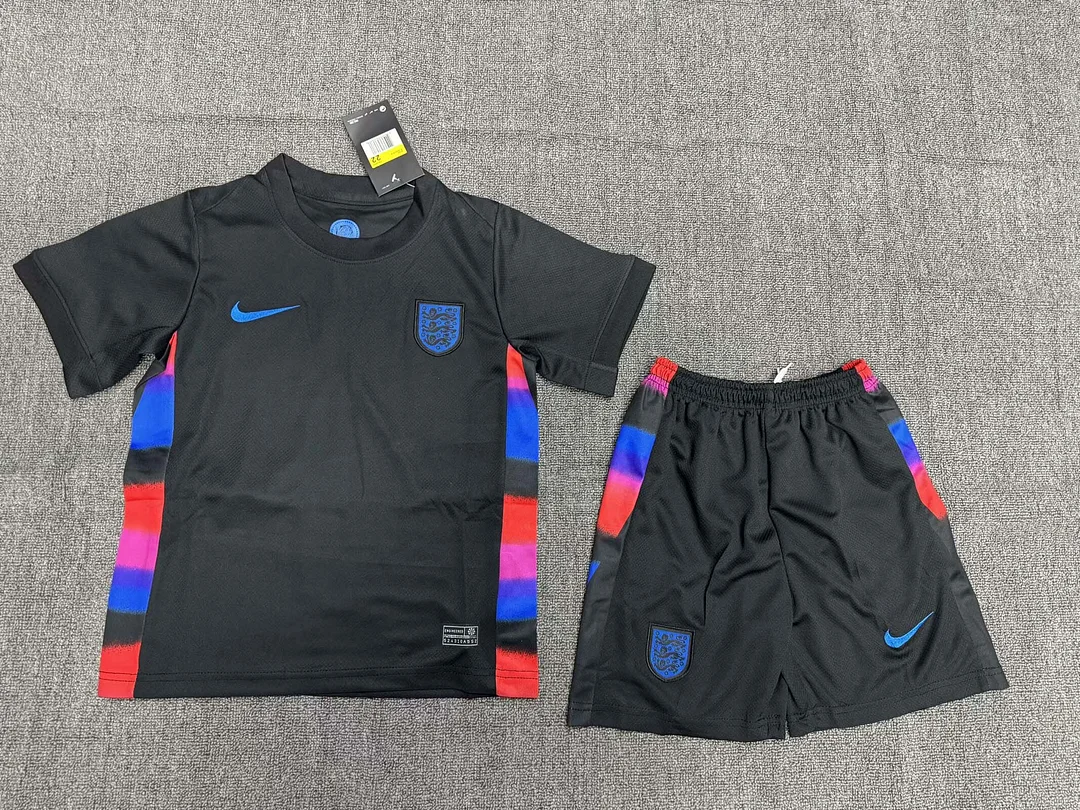 2025 England Away Football Shirt 1:1 Thai Quality Kids Size