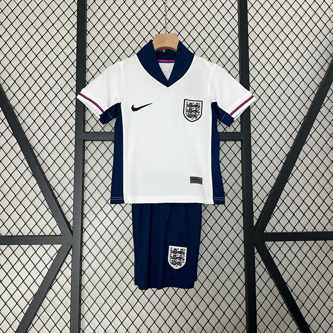 2024 England Home Football Shirt 1:1 Thai Quality Kids Size
