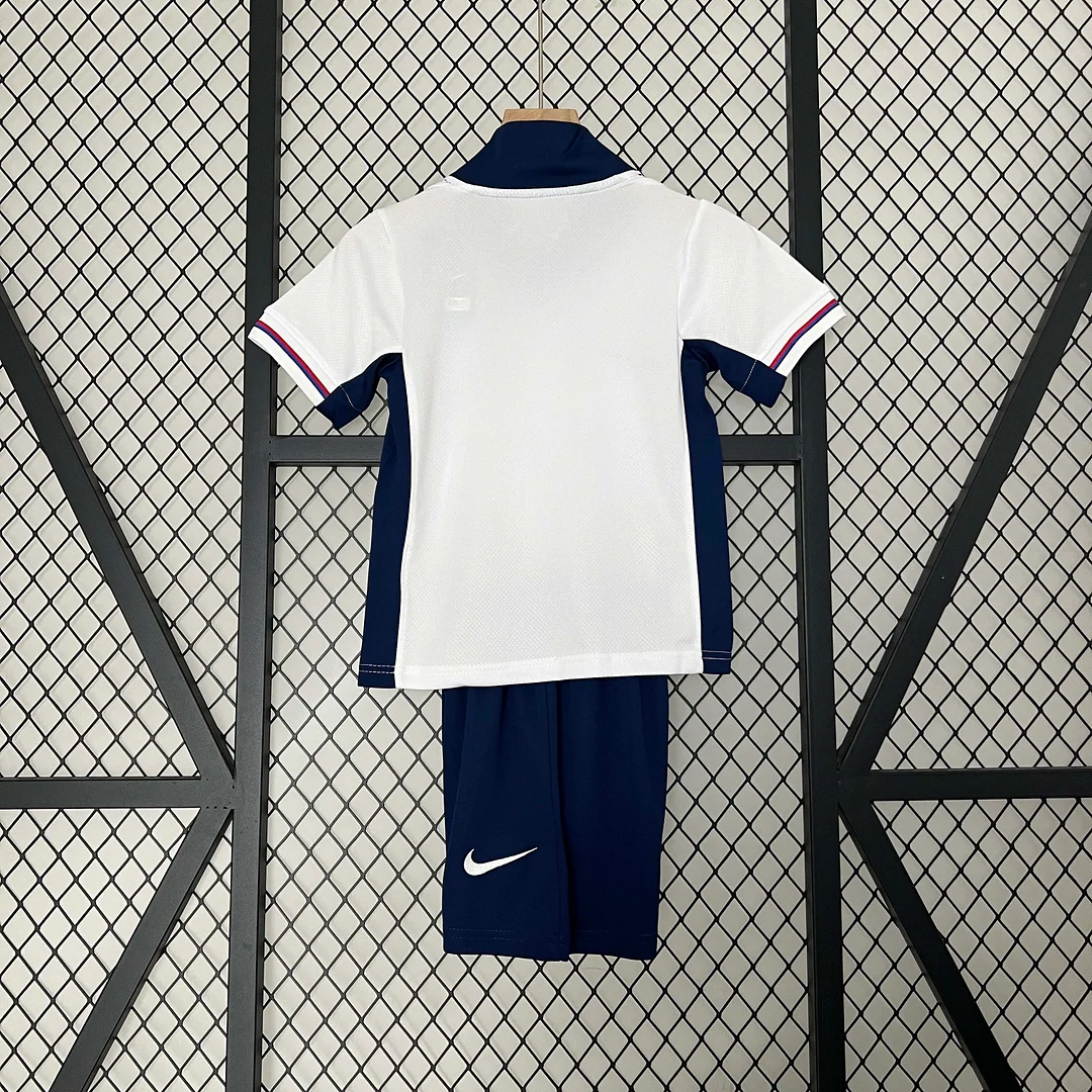 2024 England Home Football Shirt 1:1 Thai Quality Kids Size - Image 2