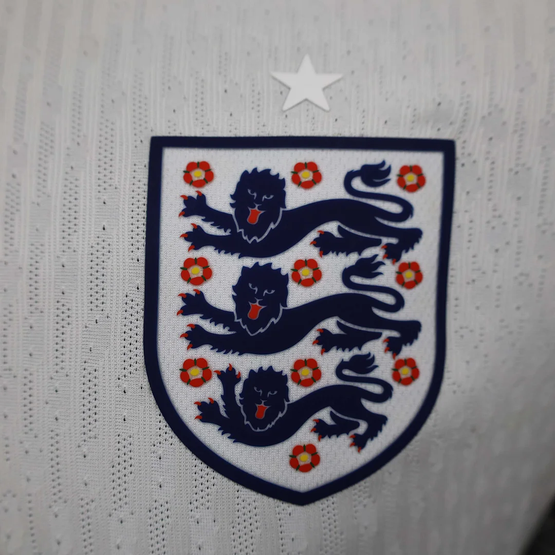 2024 Player Version England Home Soccer Jersey - Image 7