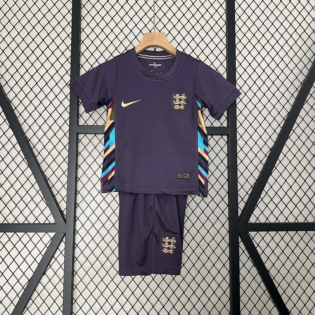2024 England Away Football Shirt 1:1 Thai Quality Kids Size