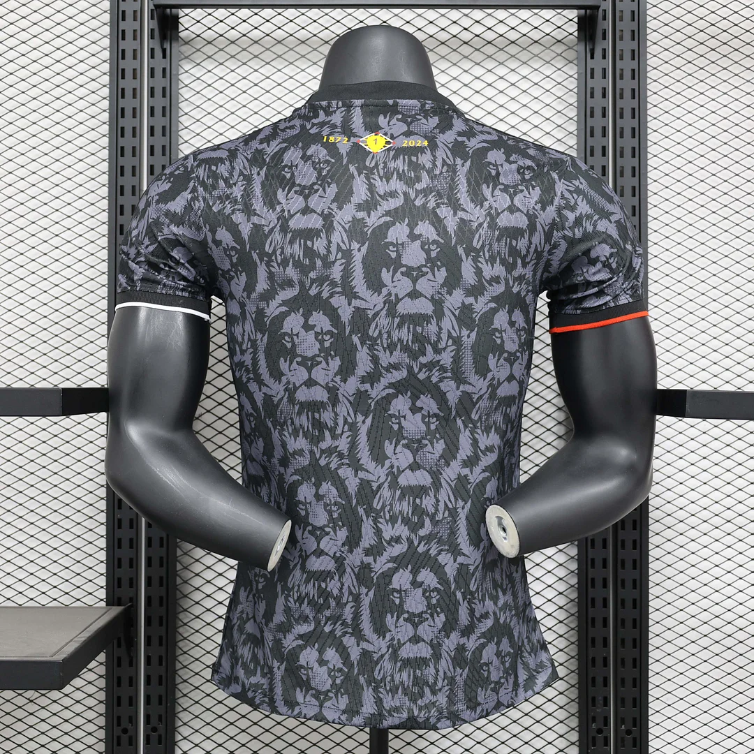 2024 Player Version England Special Edition Gray and black Football Shirt 1:1 Thai Quality - Image 2