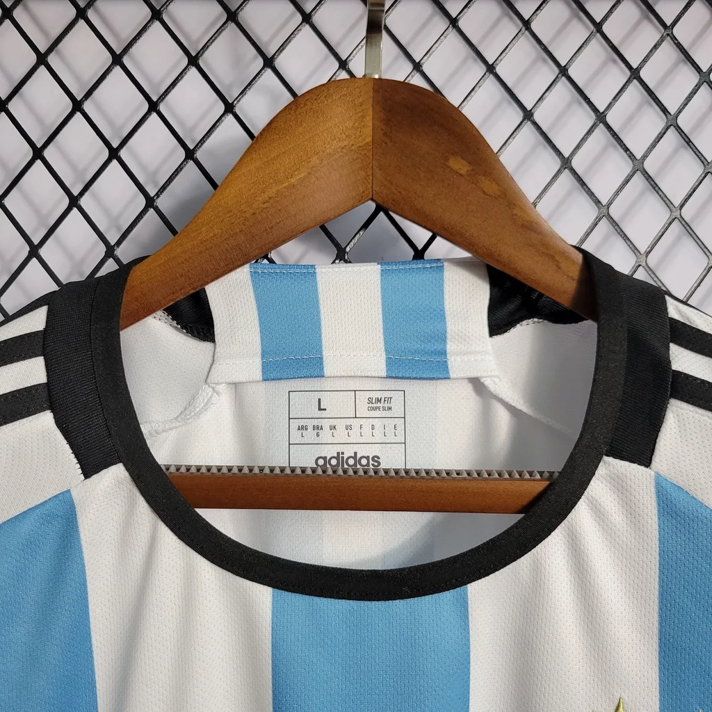 2022 FIFA World Cup Argentina National Team Jersey Home - Image 4