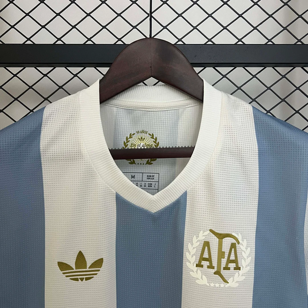 2024 Argentina National Team 50th Anniversary Edition Football Shirt 1:1 Thai Quality - Image 3