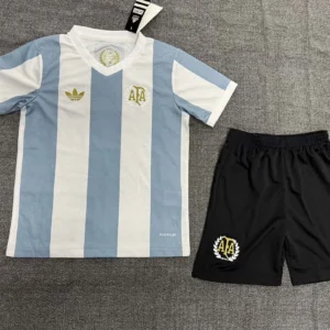 2024 Argentina National Team 50th Anniversary Edition Football Shirt 1:1 Thai Quality Kids Size