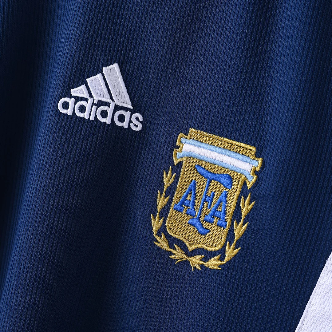 1998 Retro Argentina National Team Away Football Shirt 1:1 Thai Quality - Image 5
