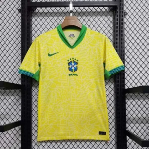 2024 Brazil Home Football Shirt 1:1 Thai Quality