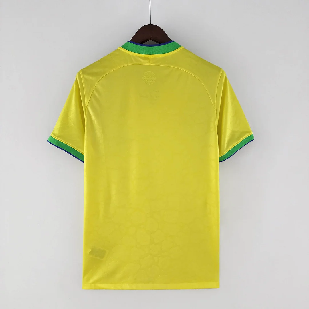 2022 World Cup Brazil Home Soccer Jersey - Image 2