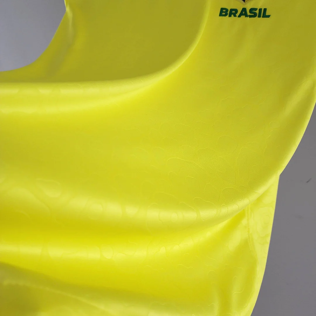 2022 World Cup Brazil Home Soccer Jersey - Image 11
