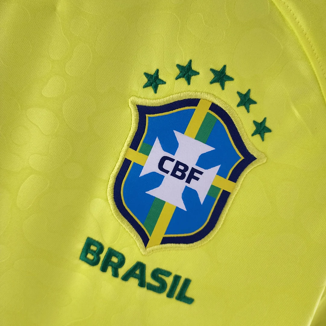 2022 World Cup Brazil Home Soccer Jersey - Image 5