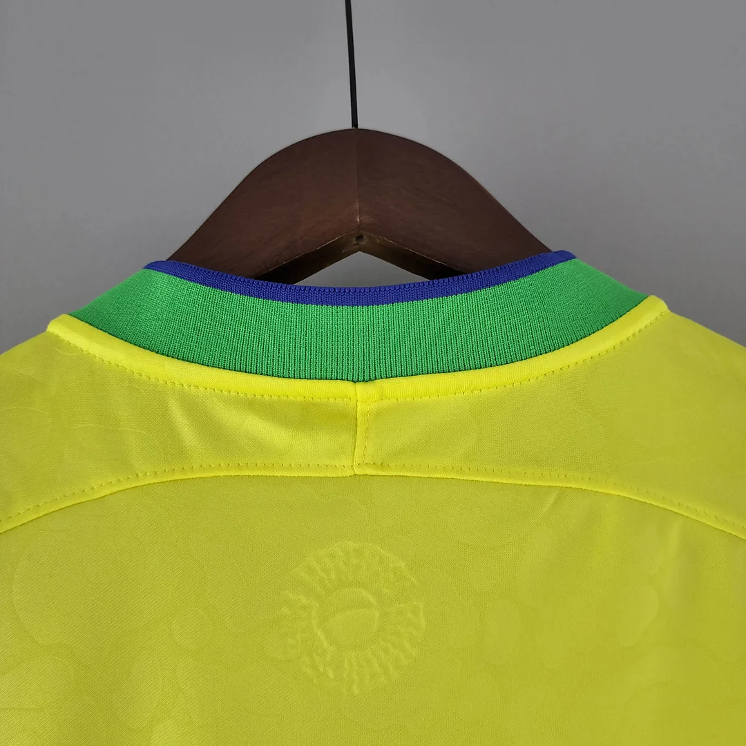 2022 World Cup Brazil Home Soccer Jersey - Image 7