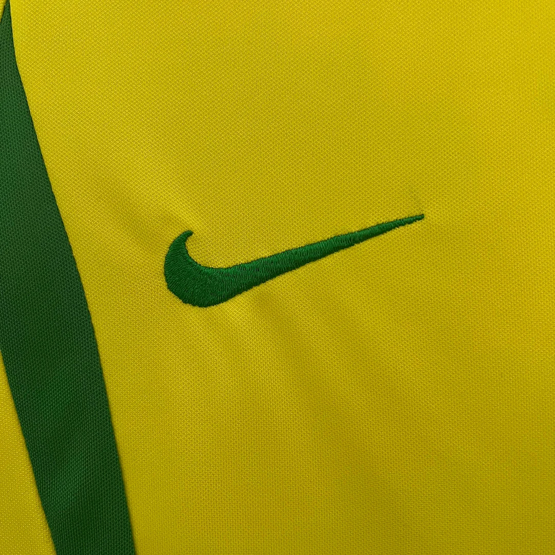 2002 Retro Brazil Home Football Shirt 1:1 Thai Quality Kids Size - Image 5